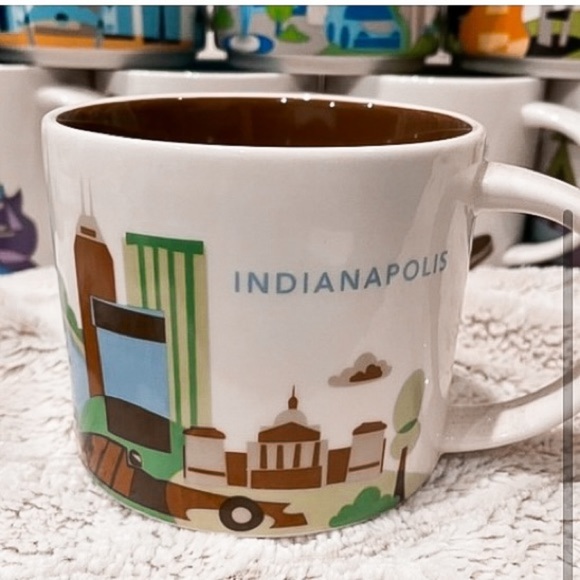 Starbucks Other - NWOT Indianapolis Starbucks “You are Here” 14 oz Mug